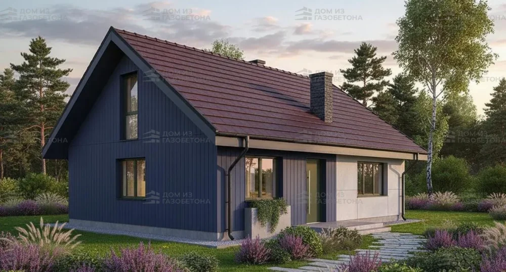 Проект Двухэтажный дом 11 на 10, 136 м2