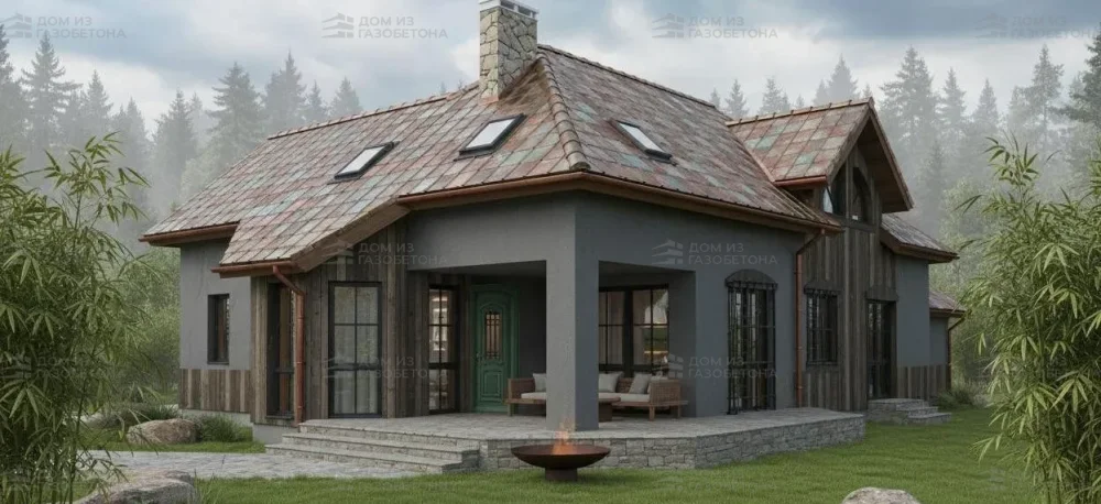 Проект Двухэтажный дом 20 на 11, 206 м2