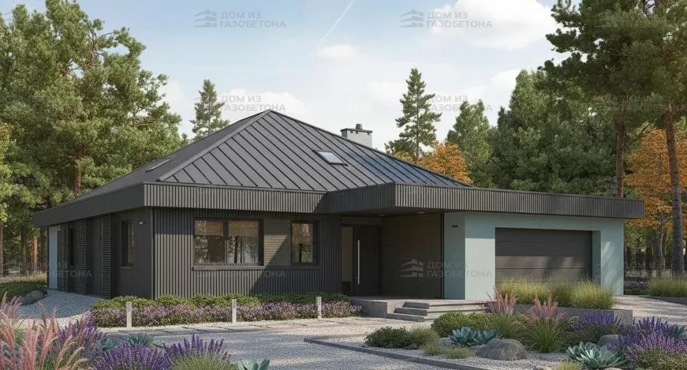 Проект Двухэтажный дом 15 на 20, 274 м2