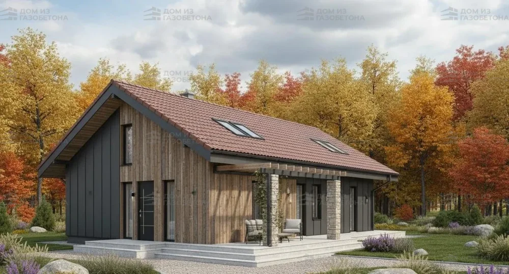 Проект Двухэтажный дом 9 на 14, 122 м2